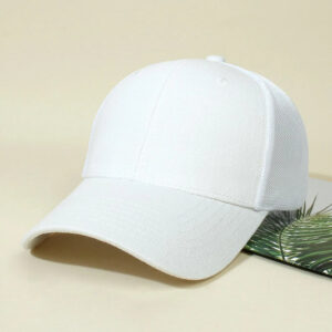 Basic White Cap
