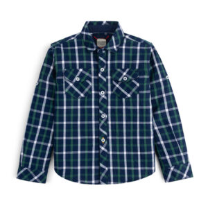 Pocketed Check Shirt