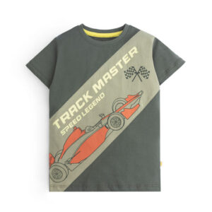 Printed Paneled T-Shirt