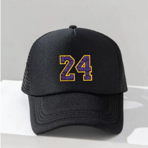 24 Black Net Cap
